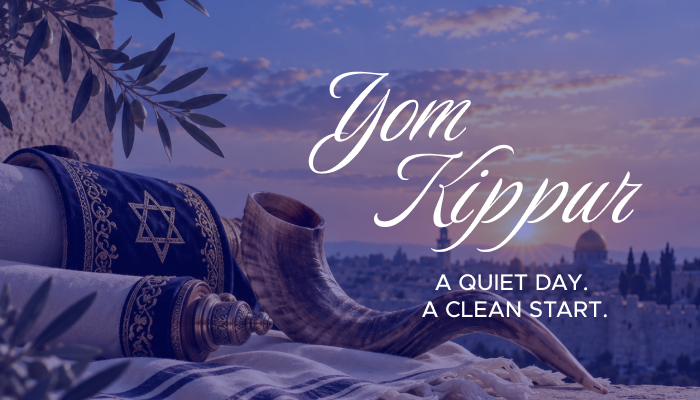 Yom Kippur greeting from WCH Service Bureau